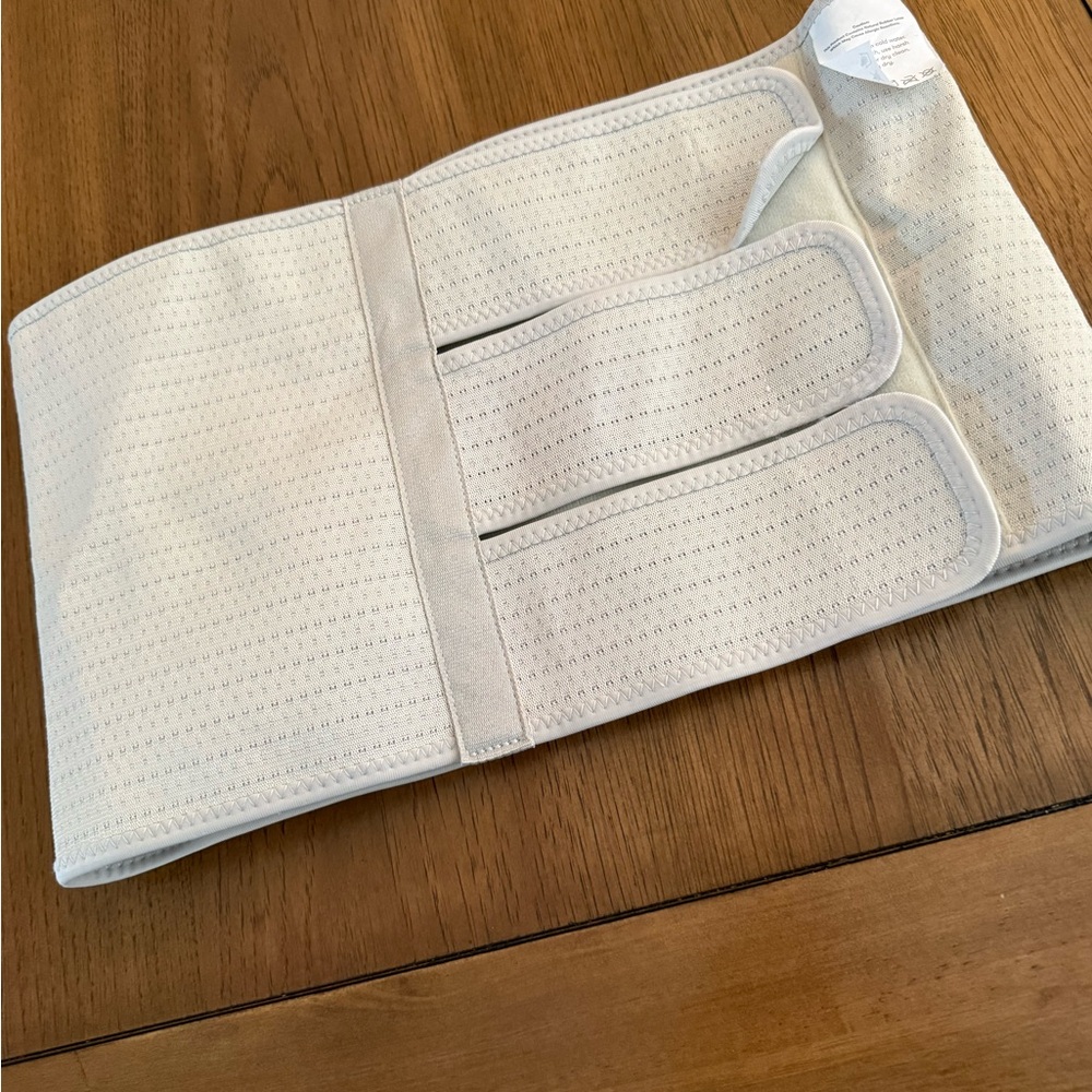 White Waist Trainer Belt